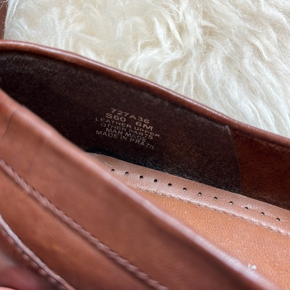 Women’s Naturalizer Brown Leather Tasseled Loafer, Style 727A36 - Picture 8 of 8